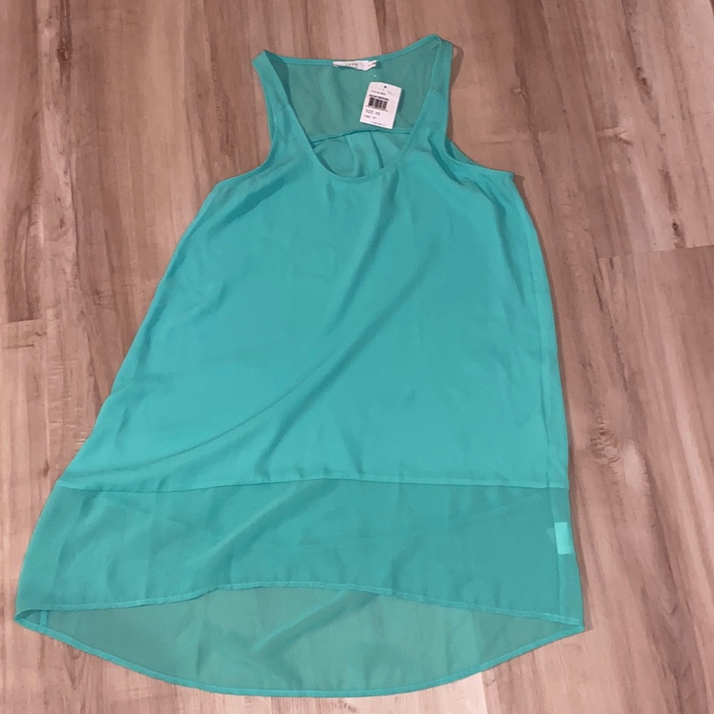 NWT Lush mint green tunic